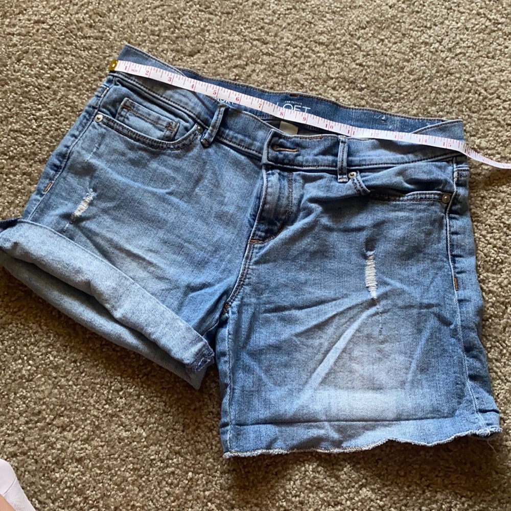 LOFT jean shorts